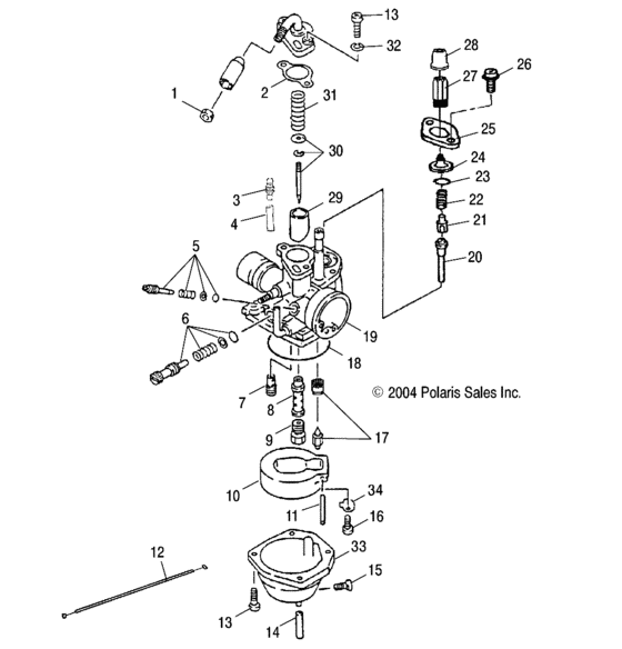 Carburetor assy