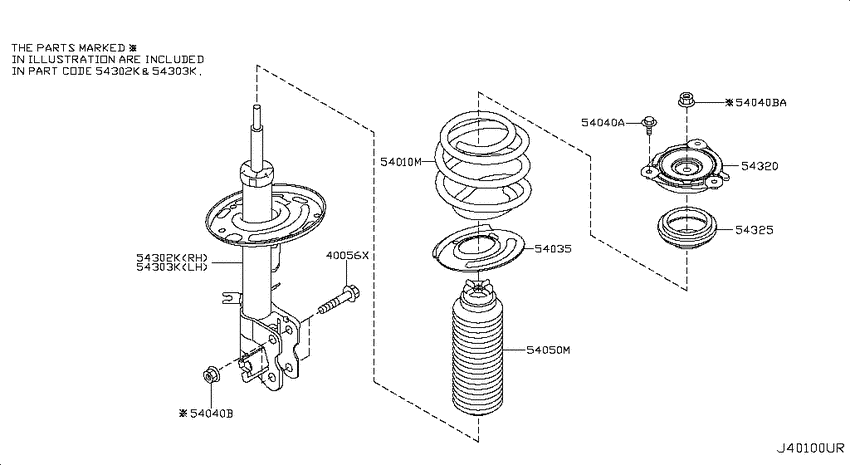 Front suspension