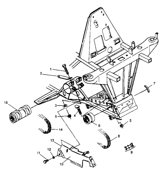 Front drive assembly