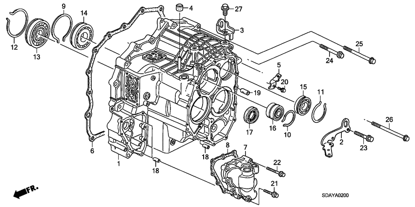 Transmission case