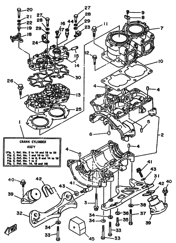 Cylinder & crankcase