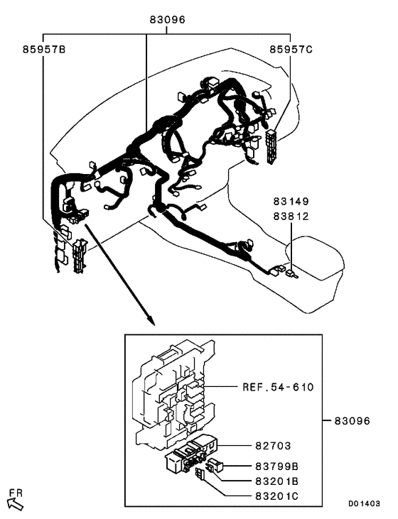 Wiring & attaching parts