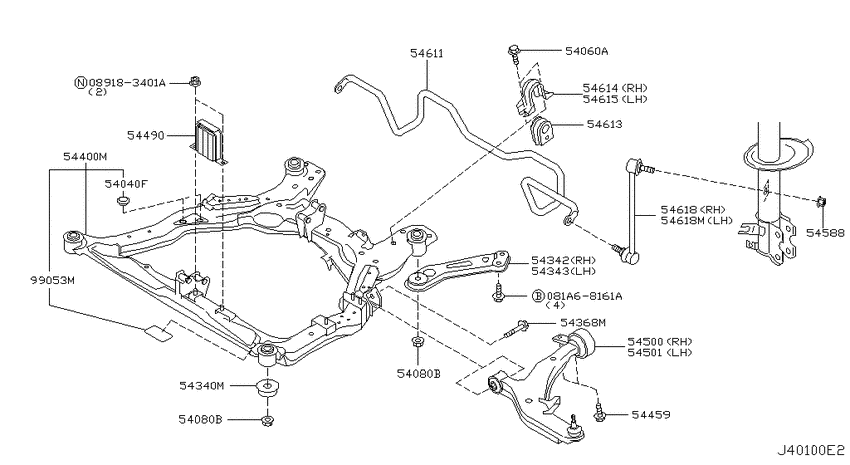 Front suspension