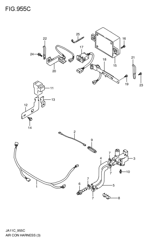 air-conditioner harness
