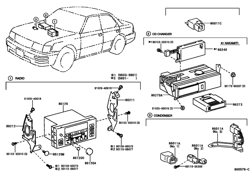Radio Receiver & Amplifier & Condenser