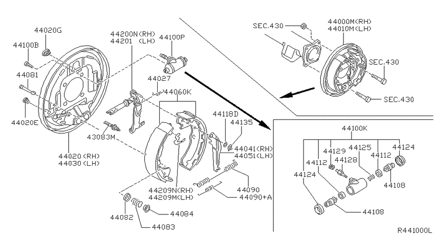 Rear brake