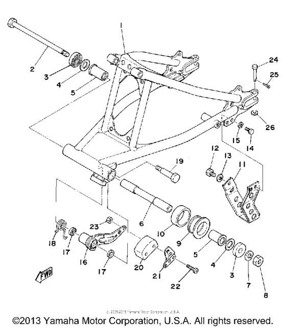 Rear arm & suspension