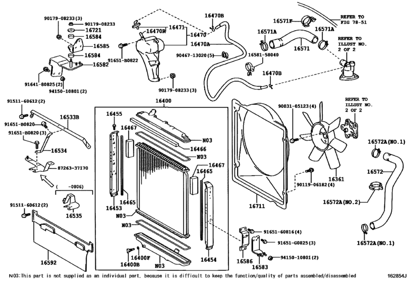 Radiator & Water Outlet