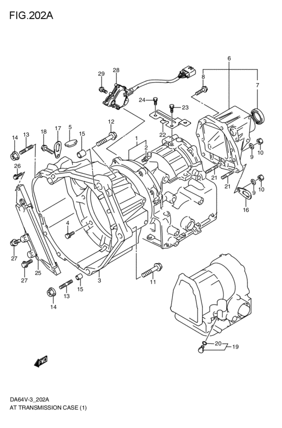 at - transmission case