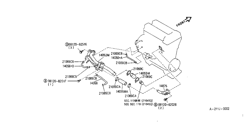 Water hose & piping