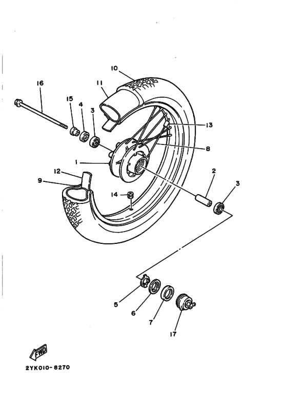 Front wheel