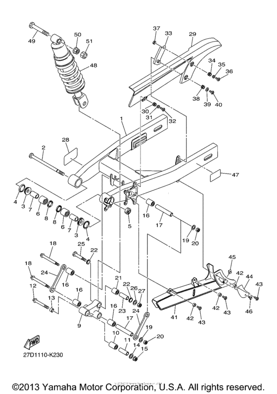 Rear arm & suspension