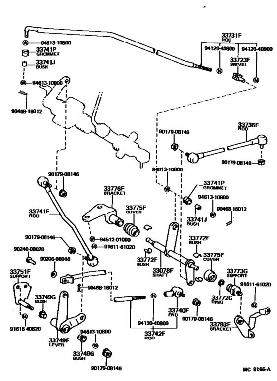 Shift Lever & Retainer