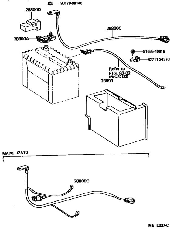 Battery & Battery Cable