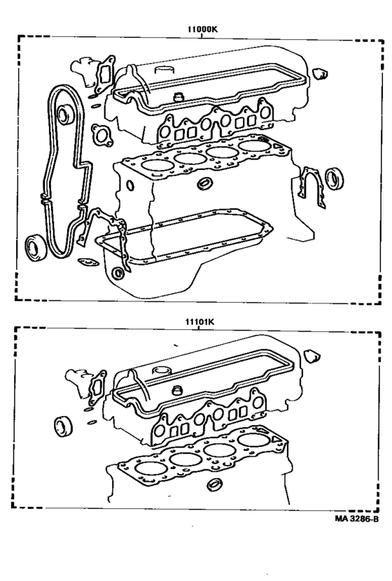Engine Overhaul Gasket Kit