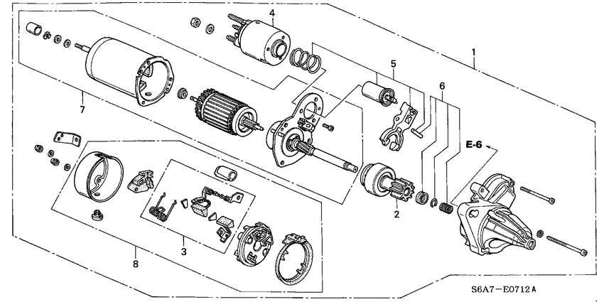 Starter motor