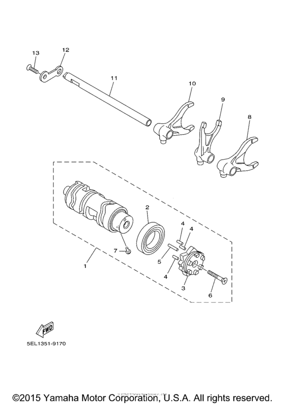 Shift Cam & Fork