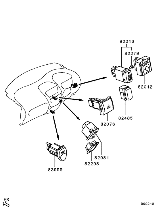 Switch & cigar lighter