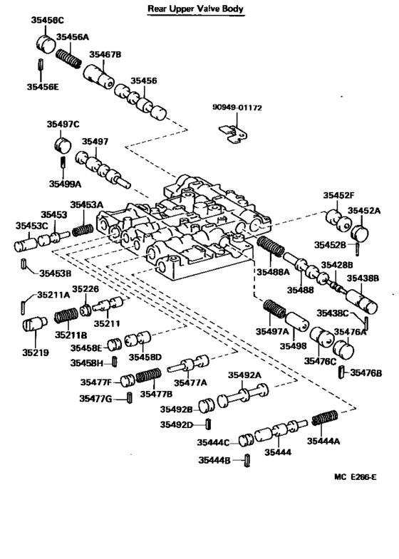 Valve Body & Oil Strainer (Atm)