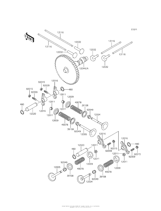 Valve(S)/camshaft(S)