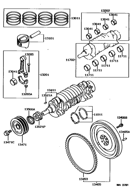 Crankshaft & Piston