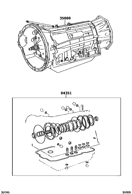 Transaxle Or Transmission Assy & Gasket Kit (Atm)