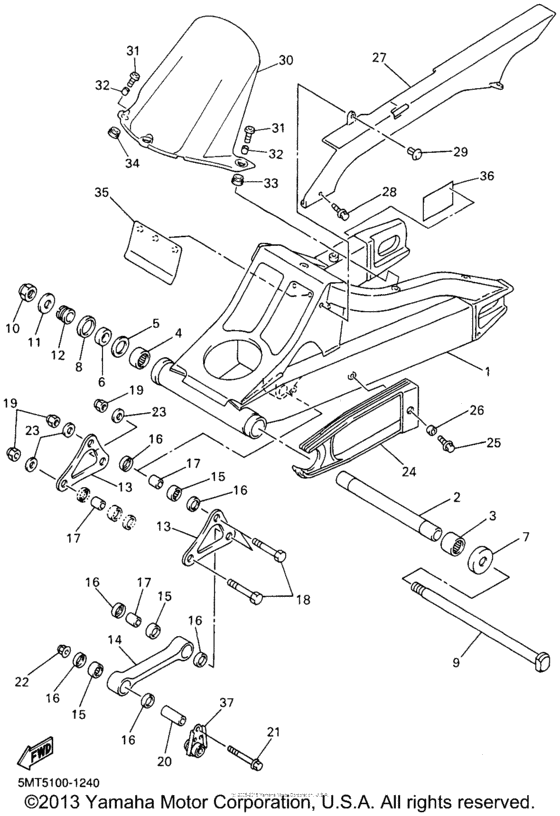 Rear arm & suspension