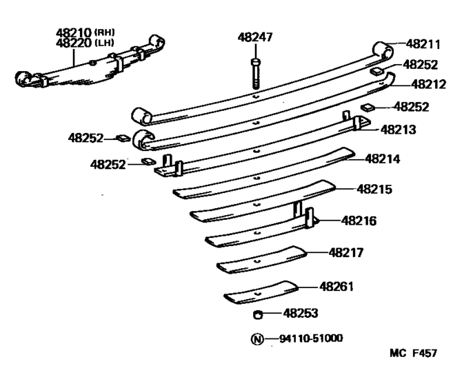 Rear Spring & Shock Absorber