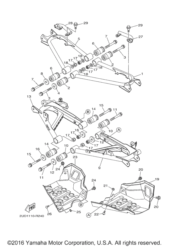 Rear arm & suspension