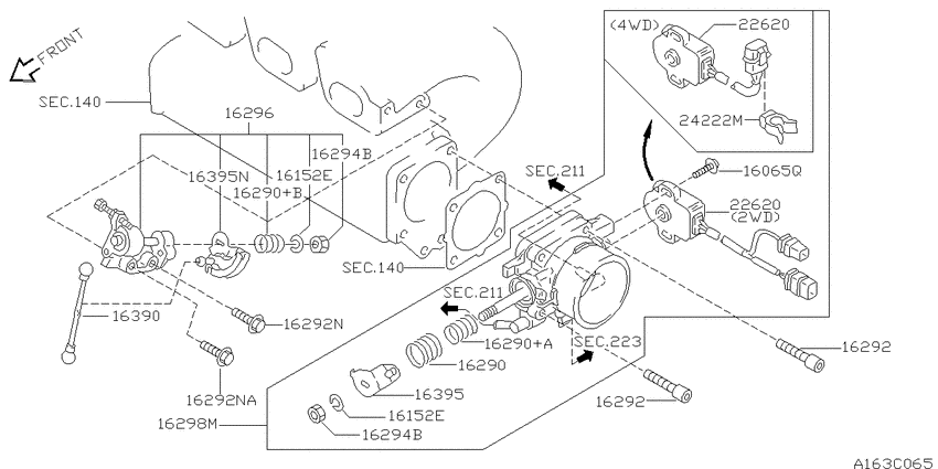 Throttle chamber