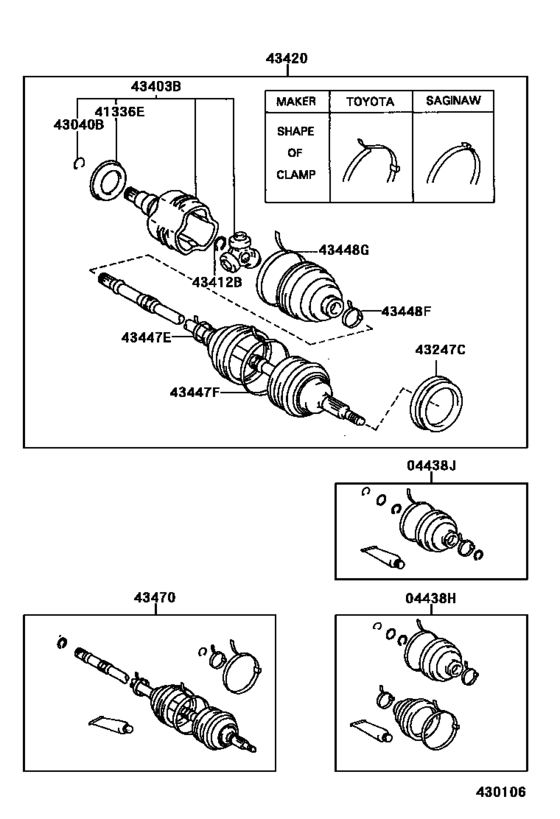 Front Drive Shaft