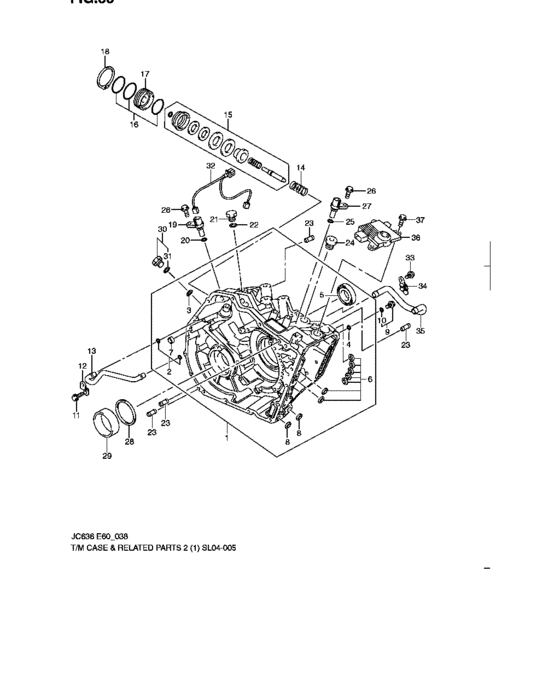 Transmission case & related parts