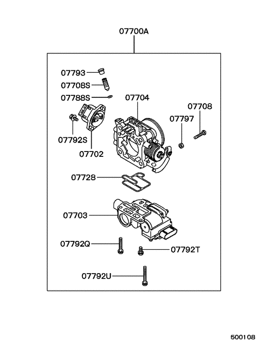 Injector & throttle body