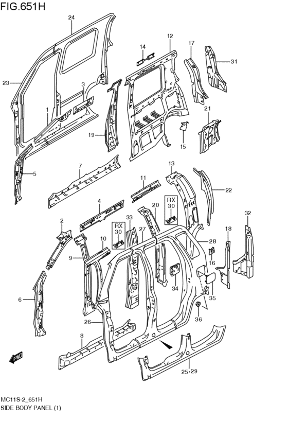 side body panel