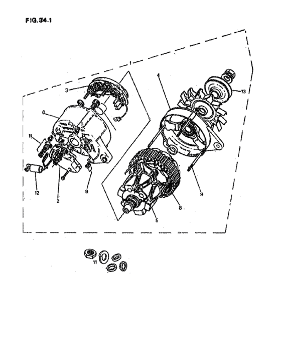 Alternateur lucas 55a