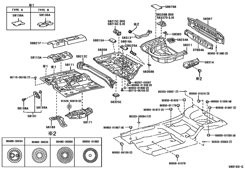 Floor Pan & Lower Back Panel