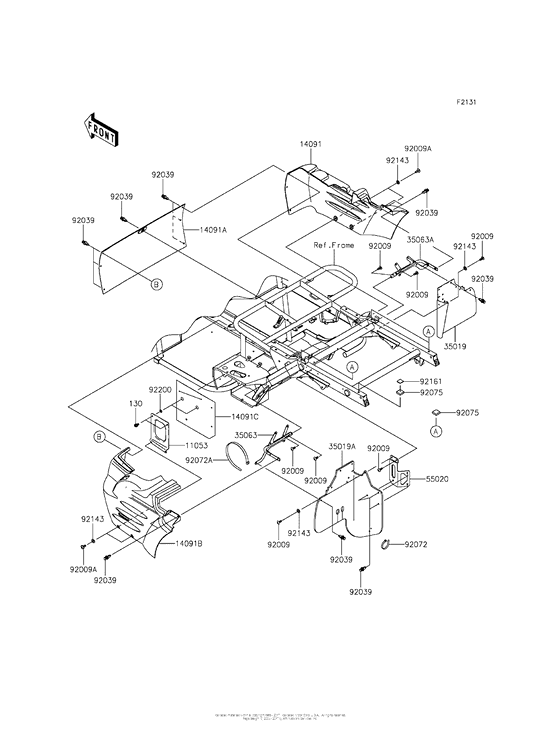 Frame Fittings (Rear)