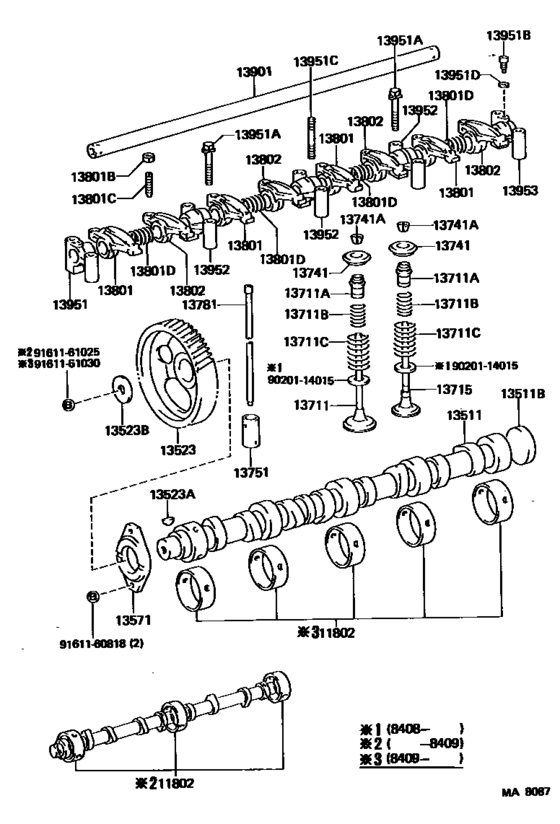 Camshaft & Valve