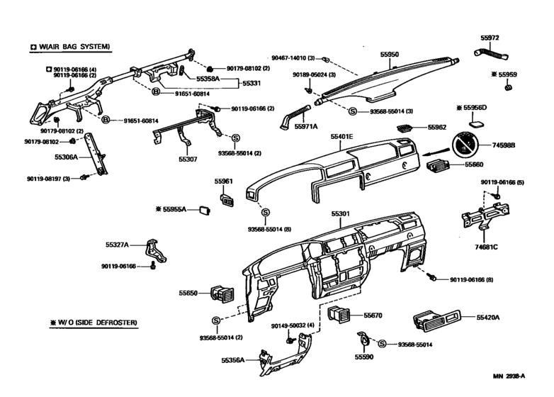 Instrument Panel & Glove Compartment