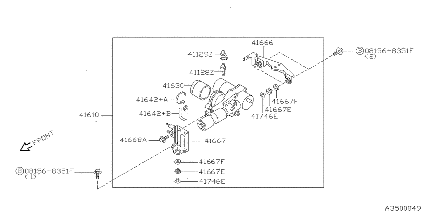 Transfer control parts