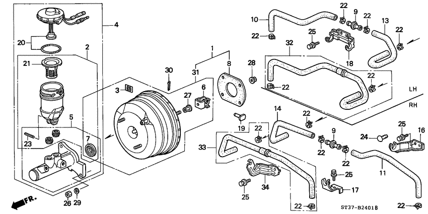 Brake master cylinder