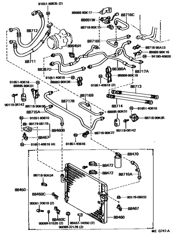 Heating & Air Conditioning - Cooler Piping