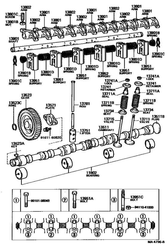 Camshaft & Valve