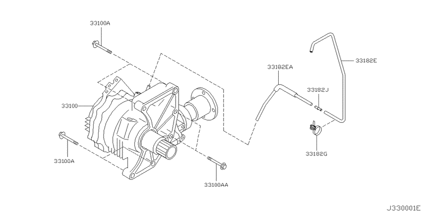 Transfer assembly & fitting