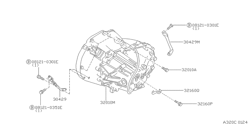 Manual transmission, transaxle & fitting