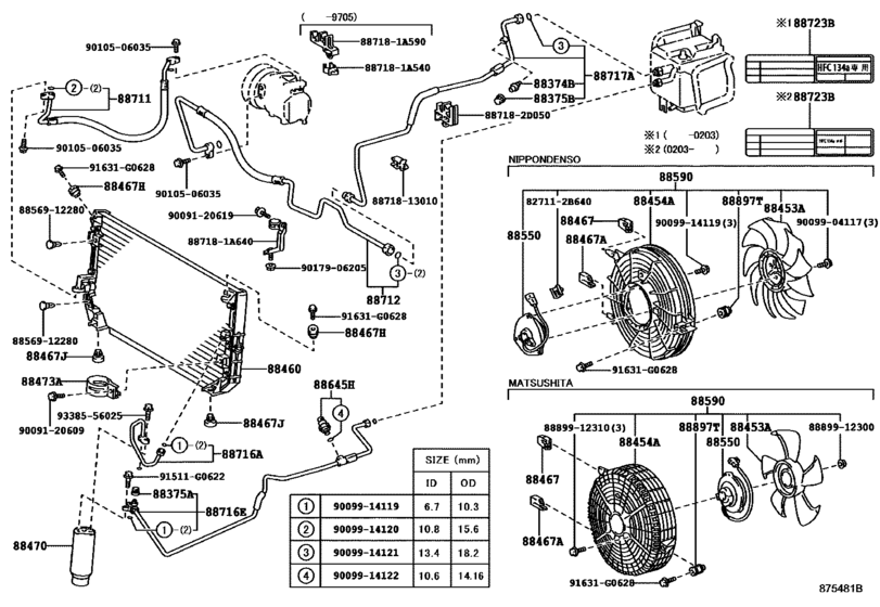 Heating & Air Conditioning - Cooler Piping