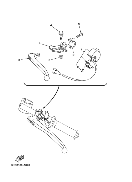 Handle switch & lever