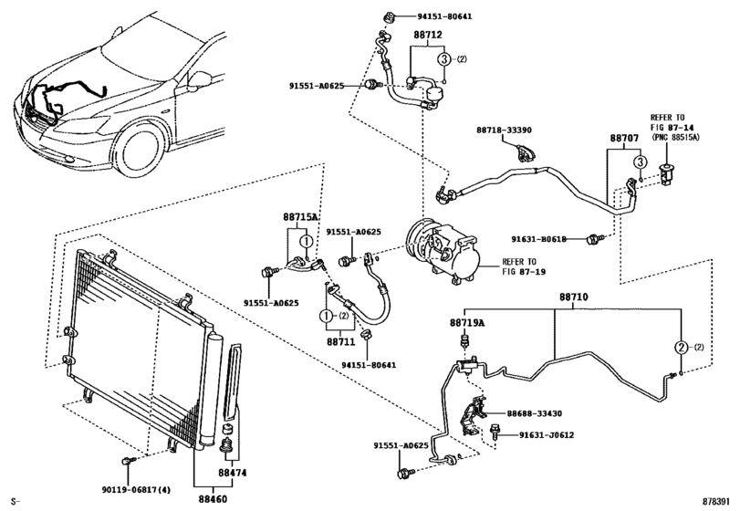 Heating & Air Conditioning - Cooler Piping
