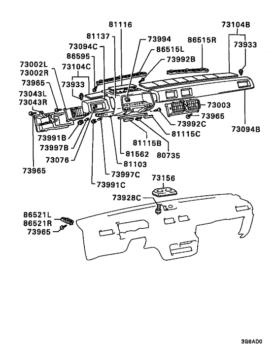 I/panel & related parts
