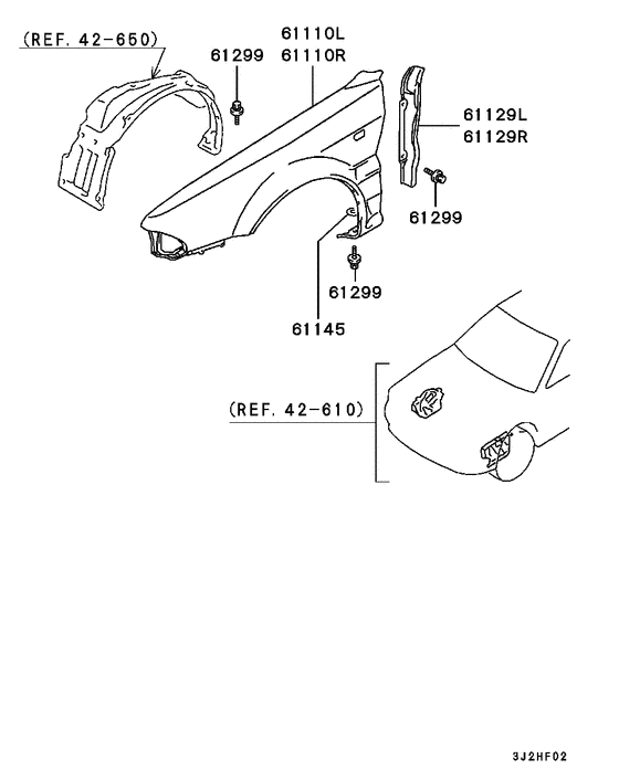 Fender & front end cover